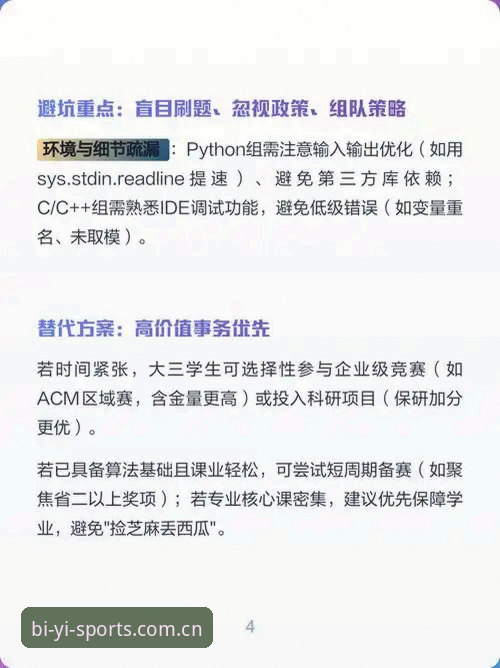 选赛事订阅前先问自己3个问题——中文版避坑思路